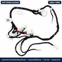 Faisceau de câblage LED personnalisé 18AWG PVC 12V 24V DC pour driver de bande LED et armoire de commande