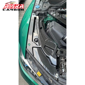 Cubierta de Repuesto para Faro Delantero del Compartimento del Motor AISKA, Soporte de Fibra de Carbono Real, Placa de Revestimiento para Capó para BMW M4 G82 G83 M3 G80 G81 - Product Image 2