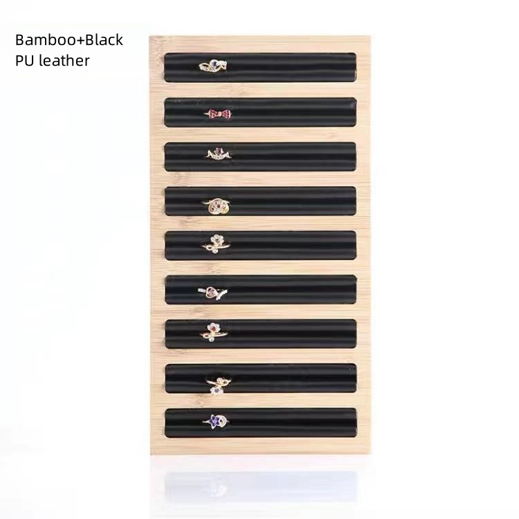 Bamboo+Black PU