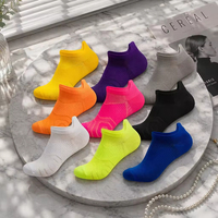Chaussettes de course tricotées pour hommes, respirantes, à séchage rapide, antibactériennes, pour le sport en plein air