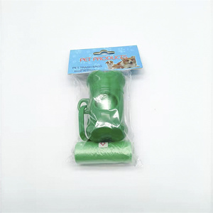 Produit de nettoyage <span class=keywords><strong>pour</strong></span> animaux de compagnie sac à <span class=keywords><strong>déchets</strong></span> biodégradable <span class=keywords><strong>pour</strong></span> chiens avec distributeur et clip <span class=keywords><strong>pour</strong></span> laisse - Product Image 5