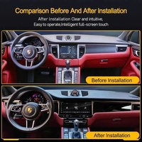 Autoradio Android 12,3 pouces pour Porsche Macan 2014-2017, CarPlay sans fil, Auto 4G, GPS, navigation, lecteur multimédia vidéo