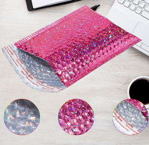 Mailer Poly Bubble Mailer <b>Envelopes</b>-Black Blue Dark <b>Brown</b> Metallic Finish <b>Small</b> Size Waterproof & Durable Logistics Packaging - Product Image 1