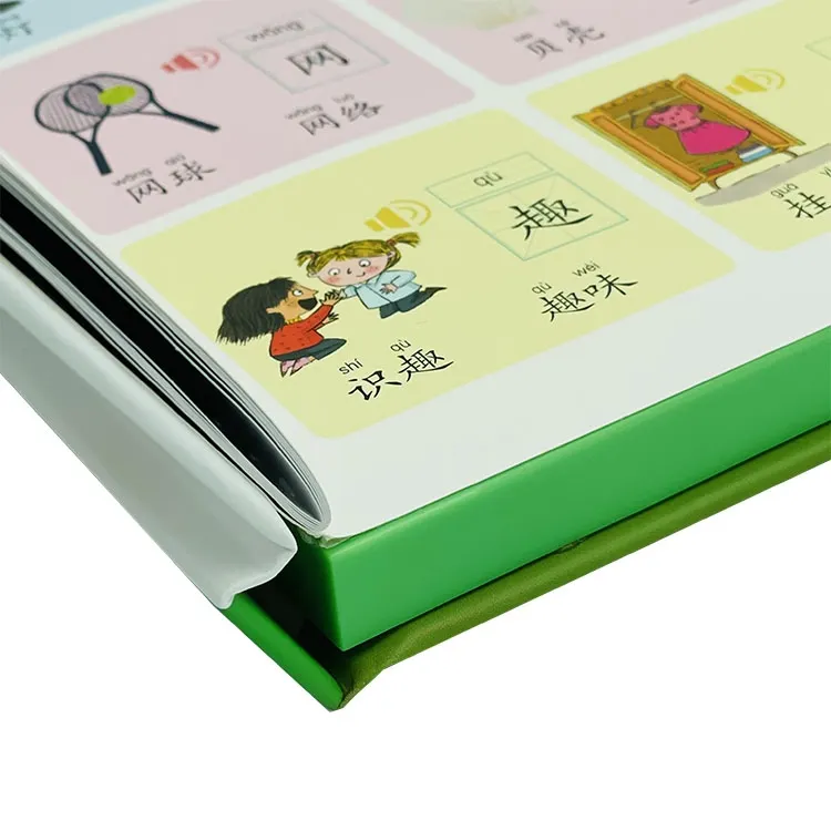 Audio and Sound Board Book Printing Early Education Custom Children Art Paper   Woodfree Paper Customized Sound Book-2