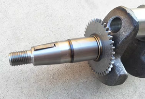 단조 스틸 워터 펌프 모터 168 F 단일 실린더 엔진 178F 186F 가솔린 발전기 크랭크 샤프트 - Product Image 4