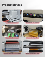 Locor – petite Machine d'impression de transfert de Film UV AB de 17 pouces tout-en-1, feuille d'or, stratification d'autocollant UV