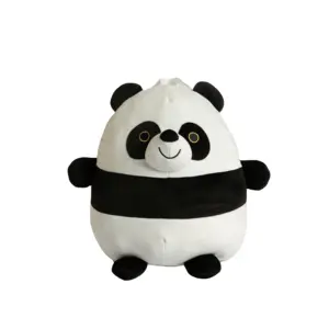 맞춤형 귀여운 팬더 동물 키즈 플러시 학교 가방