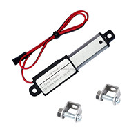 Actionneur linéaire micro-mini 6V 12V 24V à course de 10/17,5/21/25/30/50/75/100MM, actionneur électrique linéaire pas à pas 5V 30mm