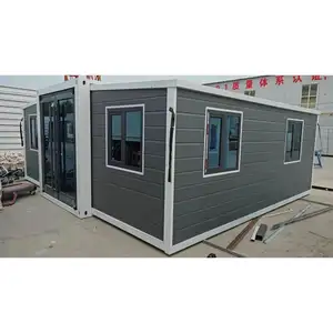 Lyroe Snel Bouwen 20ft 40ft Geprefabriceerde Uitbreidbare Container Huis Opvouwbare Stacaravan Prefab Luxe Villa