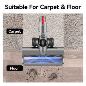 Aspirateur d'approvisionnement d'usine brosse de sol à entraînement direct anti-enchevêtrement en forme de <span class=keywords><strong>V</strong></span> avec ajustement léger pour Dysons V10 Slim/ V12 Slim - Product Image 4