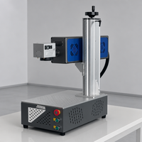 Marqueur laser CO2 RF haute vitesse 10,6 µm, équipement de marquage portable haute précision refroidi par air, dispositif de gravure laser de qualité supérieure