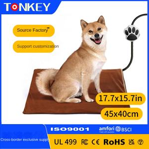 Coussin chauffant électrique pour animaux de compagnie en PVC imperméable et écologique transfrontalier pour chiens chats température constante toutes saisons utilisation - Product Image 4