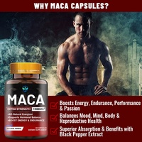 Capsules molles MACA pour hommes Améliorer les performances Améliorer la force Endurance Vitalité et énergie Suppléments