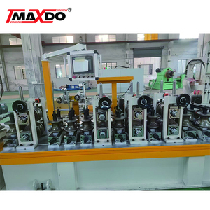 Ligne de production de tubes automatiques <span class=keywords><strong>MAXDO</strong></span> en acier inoxydable avec moteur à roulement et PLC pour machine de fabrication de tubes creux - Product Image 5