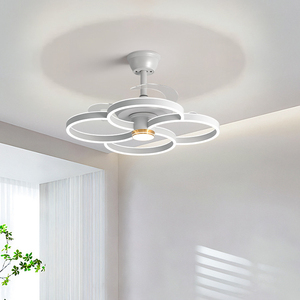 Nordic Style Indoor Office Home Living Room Dining Room Bedroom Remote Control Modern LED Ceiling <strong>Fan</strong> <strong>Light</strong> - Product Image 1