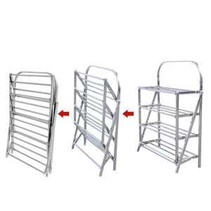 Zapatero de Acero Inoxidable Multicapa, Organizador de Zapatos Independiente para Entrada, Estante de Almacenamiento para Hogar y Dormitorio, Ahorro de Espacio, Duradero - Product Image 2