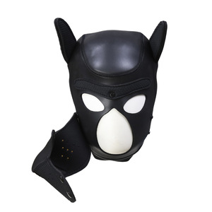 <span class=keywords><strong>Masque</strong></span> de tête de <span class=keywords><strong>chien</strong></span> <span class=keywords><strong>SM</strong></span> multicolore OEM en gros avec GAG inclus pour adultes - Product Image 5