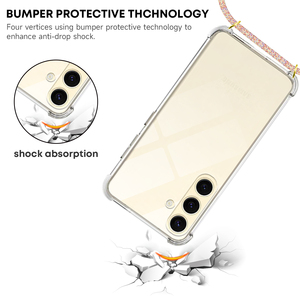 TPU CLEAR C Rossbodyเชือกเส้นเล็กสายคล้องคอสําหรับSamsung Galaxy S24 S23 S22 S21 Ultra <span class=keywords><strong>A13</strong></span> 5G - Product Image 4