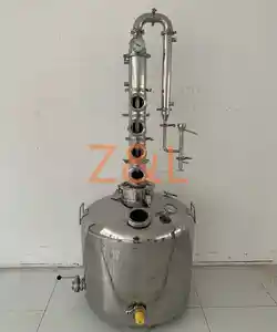 50L 100L 200L reflü hala pot ev damıtma kiti/mikro alkol moonshine hala satılık