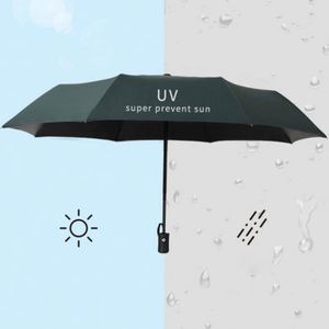 WW5172 Customizable Logo Classic Style Pongee Material Silk Screen Printed Windproof Waterproof 3-Folding Promotion <b>Umbrella</b> - Product Image 5