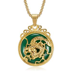 <span class=keywords><strong>Collana</strong></span> con Pendente della Vergine Maria in Oro 18k, Gioielli da Donna in Acciaio Inossidabile, <span class=keywords><strong>Medaglione</strong></span> Religioso - Product Image 5