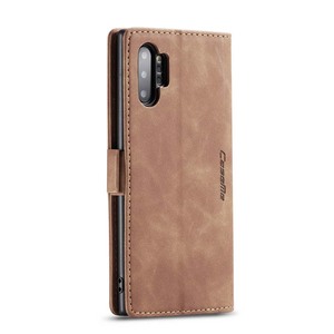 CaseMe étui de téléphone mains libres Business <span class=keywords><strong>Mobile</strong></span> Wallet Flip Cover pour Samsung Note10 Plus étui pour cartes de crédit - Product Image 1