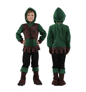 Disfraz de Arquero para Niños, Disfraz de Halloween para Niños, Conjunto de Cosplay, Poliéster Negro - Product Image 6