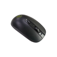 Grosir Pabrik harga rendah bahan ABS alat tulis kantor hitam tahan lama pembersih ruang antistatik ESD Mouse nirkabel