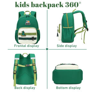 Cuangel Kawaii borsa da 12 pollici per bambini <span class=keywords><strong>zaino</strong></span> per bambini Mini borse per neonati cartone animato carino 3D dinosauro animale <span class=keywords><strong>zaino</strong></span> per bambini di <span class=keywords><strong>età</strong></span> 1-4 anni - Product Image 3