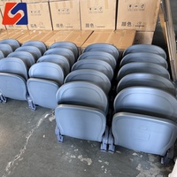 Chaises pliantes durables au prix d'usine pour centre de remise en forme, sièges en plastique pliables pour gradins, toutes saisons