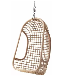Chaise suspendue en rotin 100% naturel, best-seller, artisanat, mobilier d'extérieur, balançoires de patio, chaise œuf pour la décoration de la maison et du jardin - Product Image 2