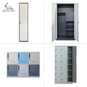 Customized Metal Office Home Multi-Door Locker Supplies Multi-Purpose Storage Cabinet Metal Gym School Locker