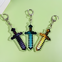Cadeaux promotionnels bon marché Porte-clés Charme en acrylique Porte-clés en acrylique Pendentif en plastique Porte-clés en acrylique personnalisé