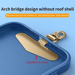 Universal Stainless Can Rotate Steel Slip D-<b>Ring</b> Mobile <b>Phone</b> Strap Lanyard Patch in Rope Shape Metal Clip <b>Phone</b> Tether Tab - Product Image 4