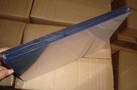 Cubierta Transparente Rígida de PVC para Papelería A4, Cubierta de Encuadernación de PP, Encuadernación en Espiral, Plástico A4 de 150 Micras para Cuadernos