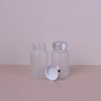 Bouteille en plastique fine et très vendue, 100 ml, ambrée, en PET, pour sirop contre la toux, avec étiquettes pour sirop contre la toux Wockhardt