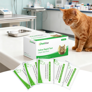 A Pet Care Feline FPV FCV FHV Ag Panleucopenia Herpes Calicivirus FPV/FHV/FCV Antien Combo Kit de prueba rápida para gato - Product Image 2