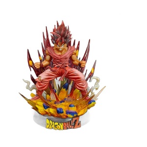 2024ใหม่รูปปั้นดราก้อนบอล GK Black Blood Saiya <span class=keywords><strong>BOS</strong></span> Sp10 goku kaiouken โมเดลการตกแต่งฟิกเกอร์ PVC - Product Image 5