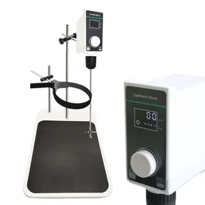 Kustom laboratorium listrik 20L pengaduk mekanik Overhead Mixer Digital Lab ODM & dukungan OEM