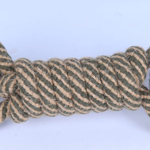 ของเล่นสุนัขของเล่นสัตว์เลี้ยงเคี้ยวของเล่นสำหรับสุนัขดัมเบลล์เชือกลูกเทนนิสลูกสุนัขเครื่องมือในการทำความสะอาดฟันสุนัข - Product Image 4