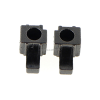 Pengganti Kunci Gesper Plastik Logam untuk NS Switch Joycon Kiri Kanan 2 in 1 Braket Pengunci Klip Gesper