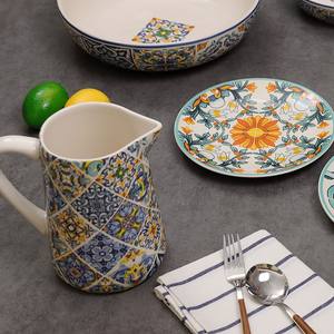 Venta al por mayor Restaurante Cerámica <span class=keywords><strong>Barato</strong></span> Colorido Comer Color Lujo <span class=keywords><strong>Completo</strong></span> Cerámica Platos <span class=keywords><strong>Vajilla</strong></span> <span class=keywords><strong>Juego</strong></span> <span class=keywords><strong>de</strong></span> <span class=keywords><strong>vajilla</strong></span> - Product Image 6