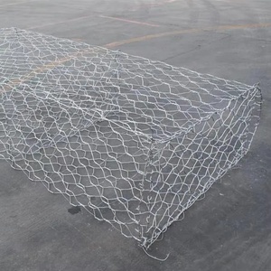 Rockfall <strong>Netting</strong> Protection Gabion Baskets River Mattress <strong>Hexagonal</strong> Iron Wire Mesh Galvanized Gabion Mattress - Product Image 3