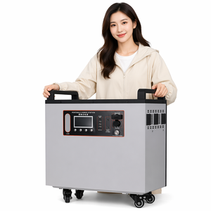 Station d'alimentation portable 2000W 2560Wh, générateur solaire LiFePO4, batterie de secours pour la maison, les situations d'urgence et le camping - Product Image 1