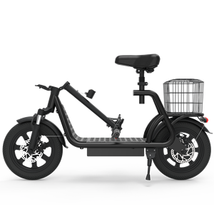 Scooter <span class=keywords><strong>El</strong></span>éctrico X12 Negro de 12 Pulgadas, Bicicleta <span class=keywords><strong>El</strong></span>éctrica de Largo Alcance para Entrega de Comida, Plegable, de Alta Velocidad - Product Image 5