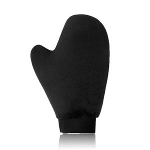 Guante de Baño Exfoliante Grande de Franela Ultra Suave para Aplicación Rápida de Loción Corporal con Orificio para el Pulgar, Ideal para Autobronceado - Product Image 1