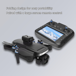 Drone à grand écran K2 avec GPS et décollage à un clic contrôlé par application, batteries et chargeur inclus pour la photographie aérienne - Product Image 3