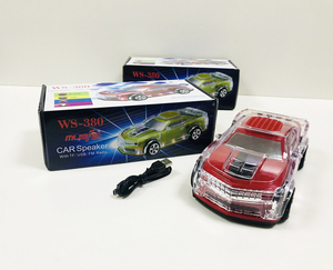 Khuyến Mại Quà Tặng WS-380 Pha Lê Thiết Kế Xe Xách Tay Stereo TWS USB TF AUX Không Dây Bass Karaoke Màu Xanh Răng Đài Phát Thanh Loa - Product Image 4