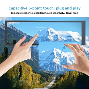 8.8&quot; Capacitive Touch 480x1920 Long Strip Portable <strong>Monitor</strong> Stretched Bar <strong>LCD</strong> Second Screen <strong>USB</strong> Aida64 Sub <strong>Display</strong> CPU GPU HD-MI - Product Image 6
