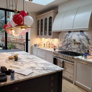 YDSTONE Design Moderno <span class=keywords><strong>Marmo</strong></span> Naturale Calacatta Viola Arabescato Corchia per Top <span class=keywords><strong>Cucina</strong></span> <span class=keywords><strong>e</strong></span> Isola - Product Image 3